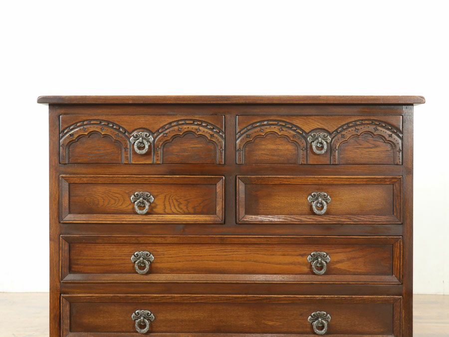 イギリスアンティーク家具チェスト 59901