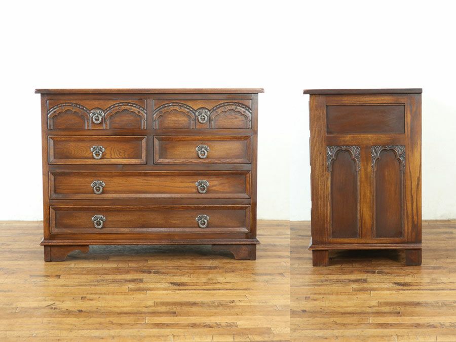 イギリスアンティーク家具チェスト 59901