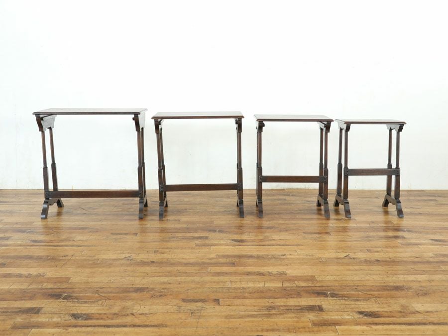 イギリスアンティーク家具ネストテーブル 59819