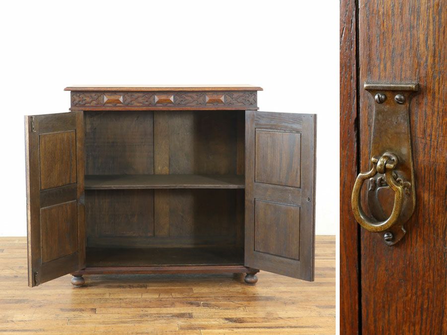 イギリスアンティーク家具キャビネット 59876