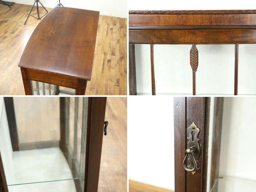 イギリスアンティーク家具ショーケース 59477