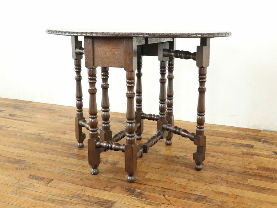 アンティーク家具ゲートレッグテーブル 59883