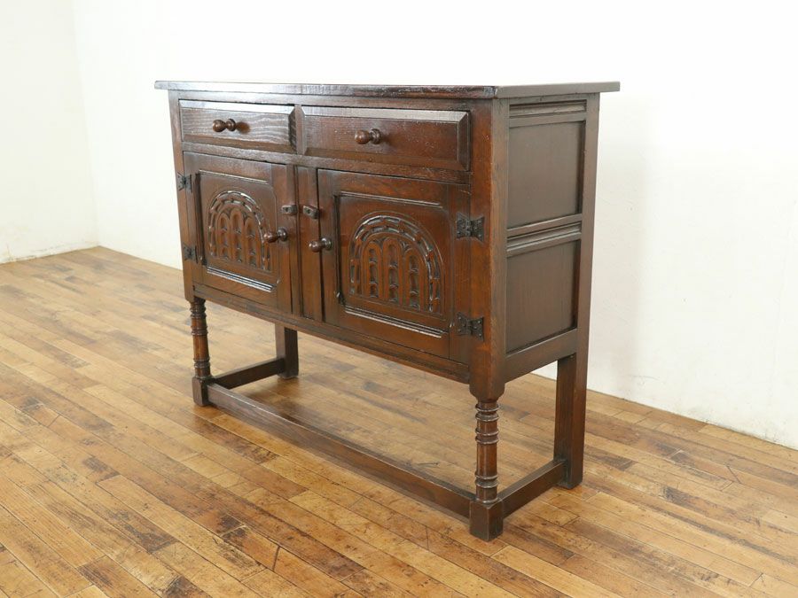 イギリスアンティーク家具キャビネット 59842