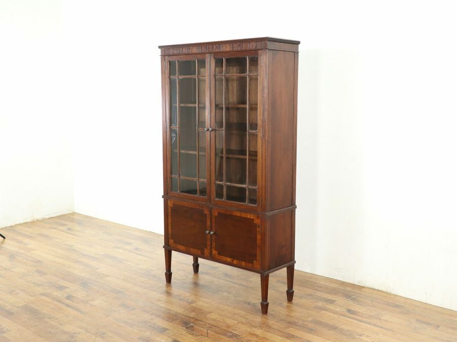 イギリスアンティーク家具ブックケース 59836