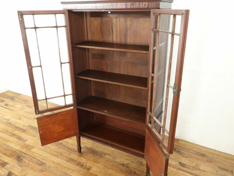 イギリスアンティーク家具ブックケース 59836