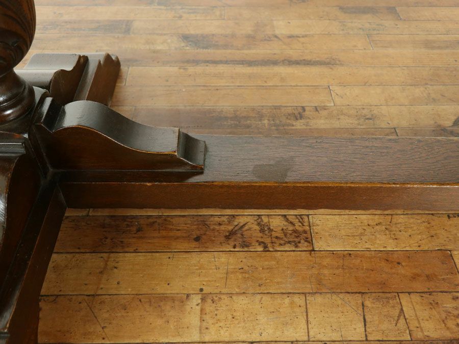 英国アンティークドローリーフテーブル 59896