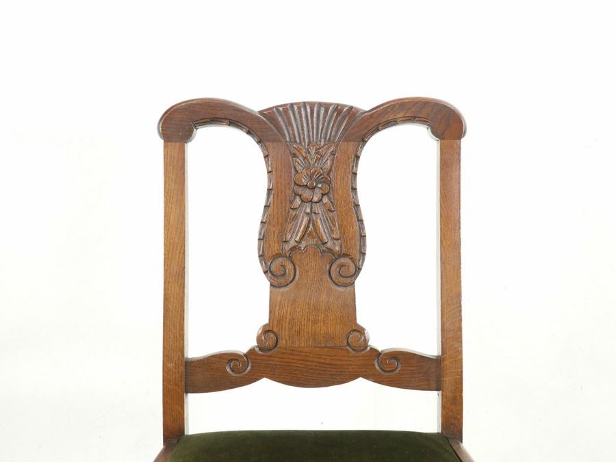 アンティーク テーブルチェア4脚セット 59833