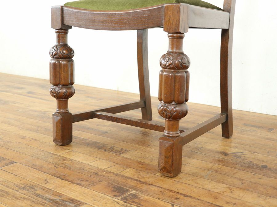 アンティーク テーブルチェア4脚セット 59833