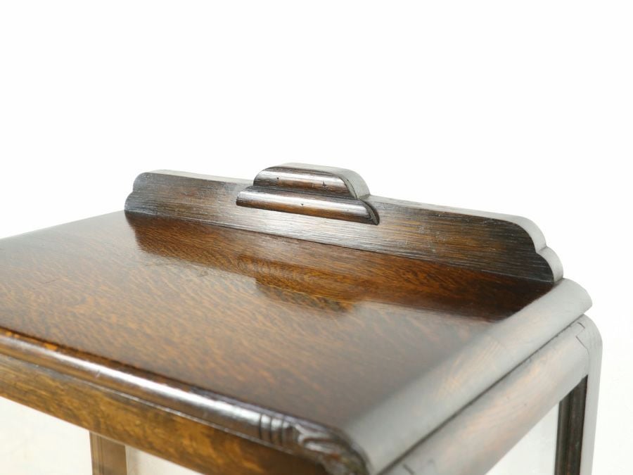 イギリスアンティーク張替済ショーケース 59652