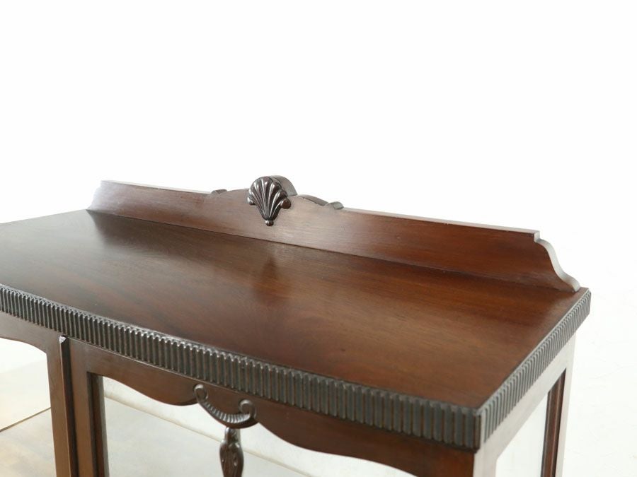 イギリスアンティーク張替済ショーケース 59522