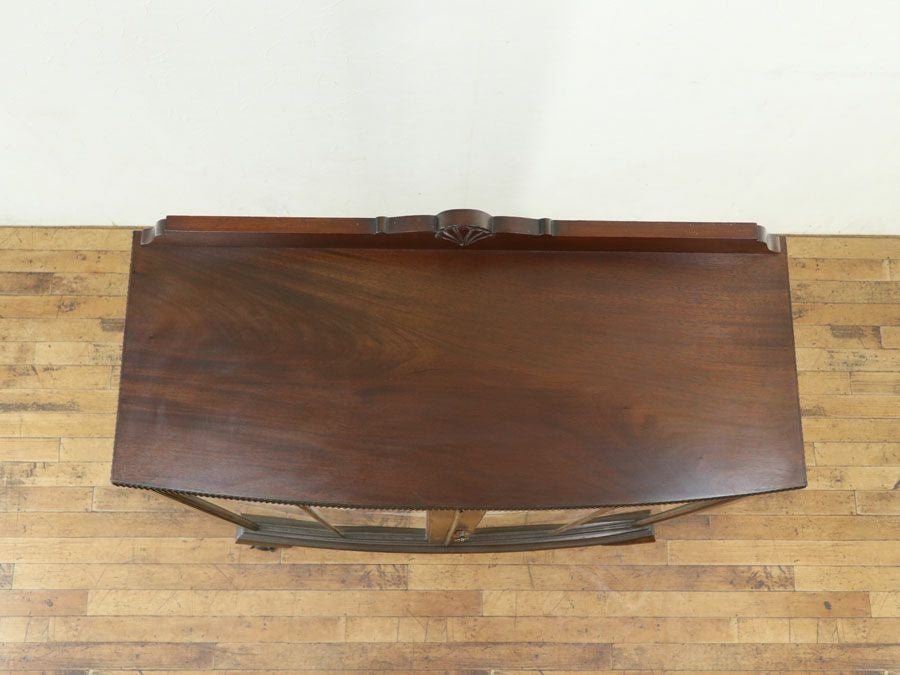 イギリスアンティーク張替済ショーケース 59522