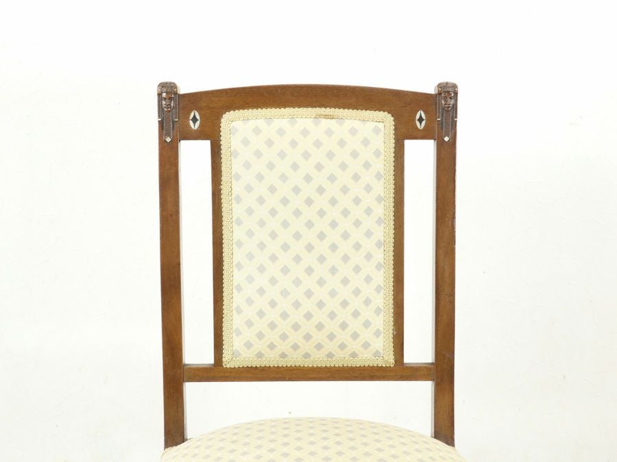 イギリスアンティークフランスチェア 70587b