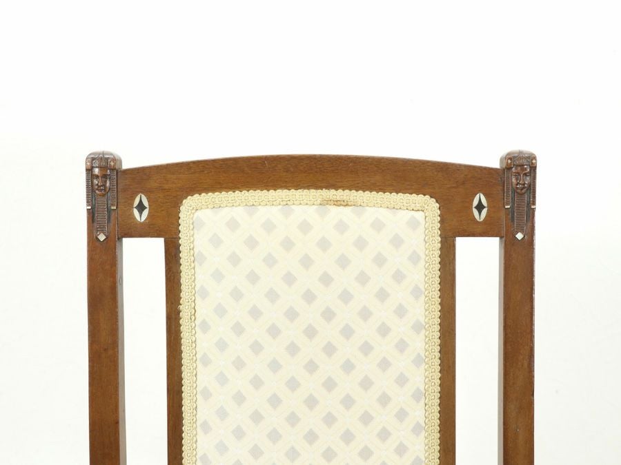 イギリスアンティークフランスチェア 70587b