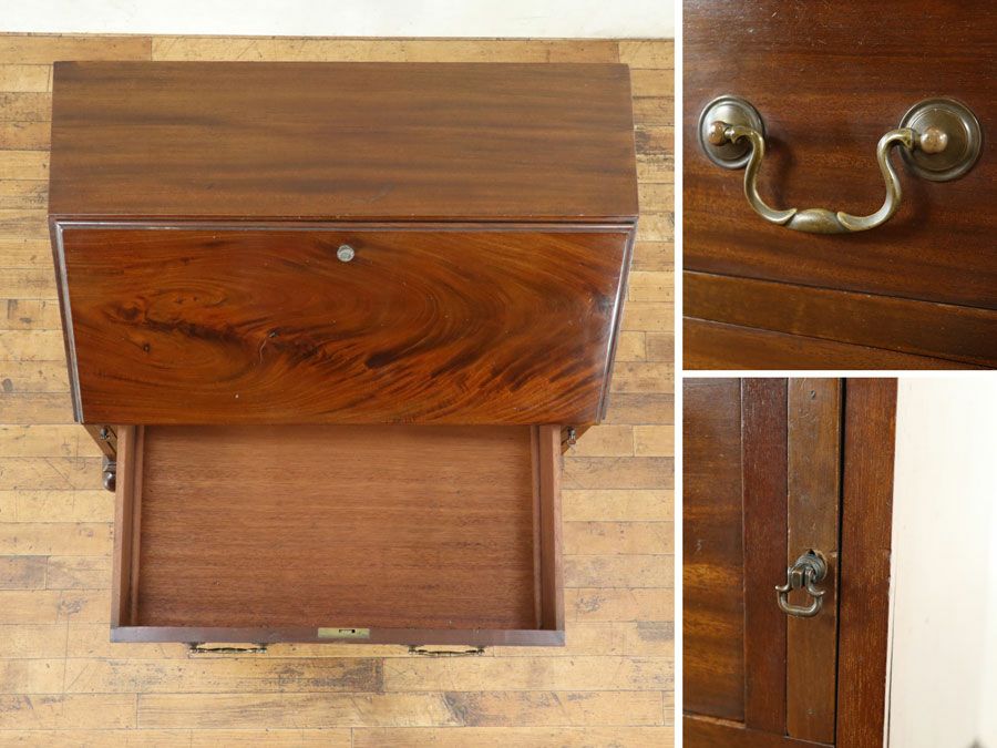 イギリスアンティーク家具ビューロー 80185