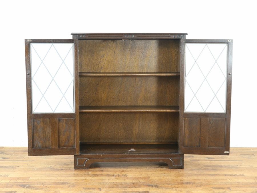 イギリスアンティーク家具ブックケース 80101