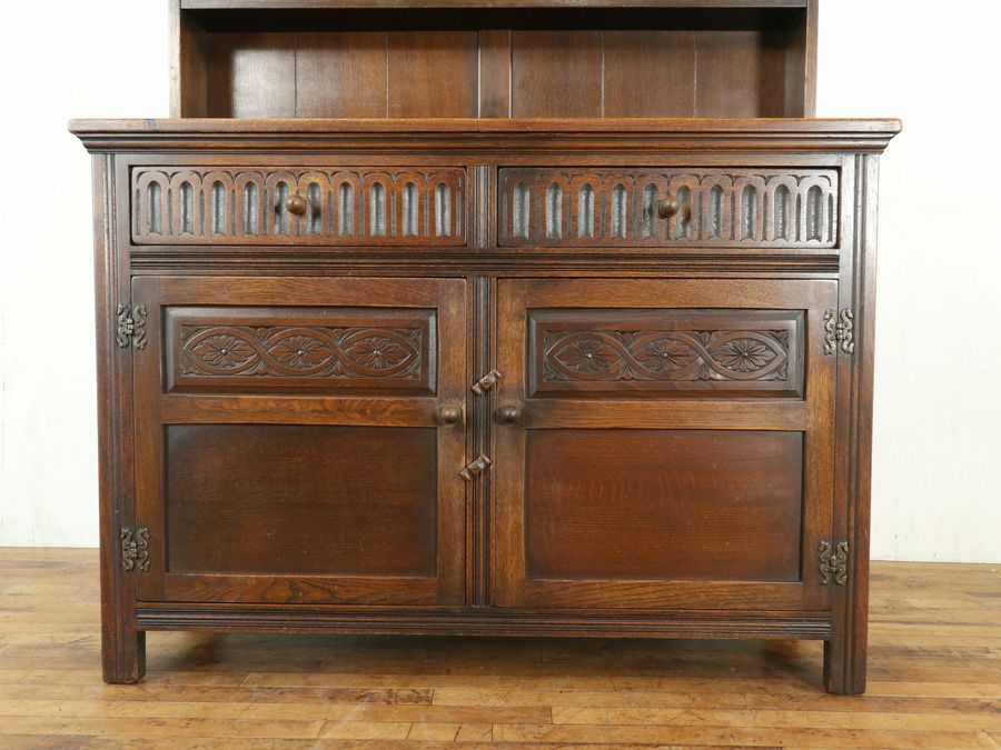 イギリスアンティーク家具カップボード 80014