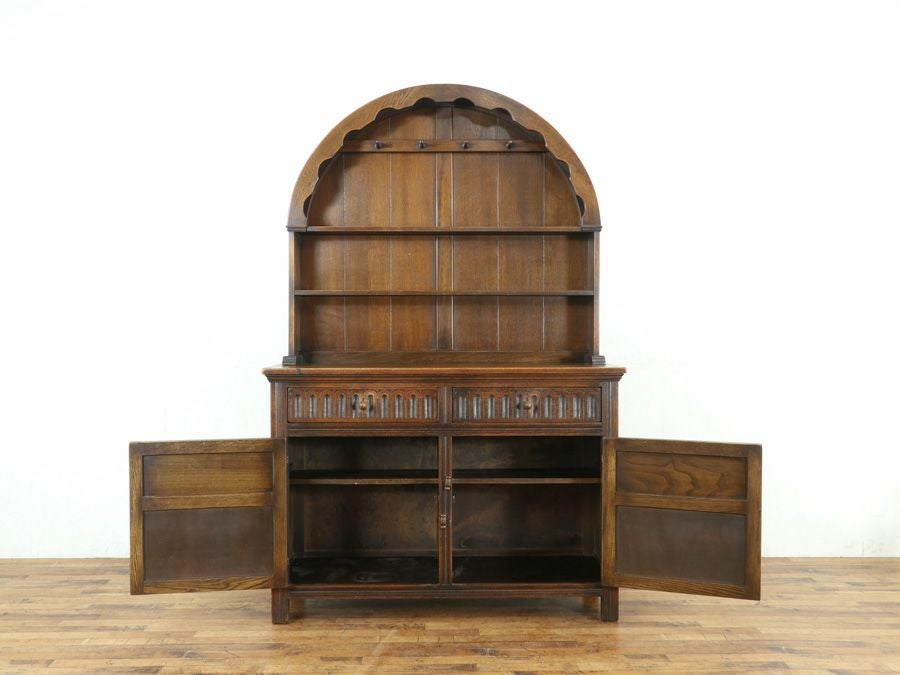 イギリスアンティーク家具カップボード 80014