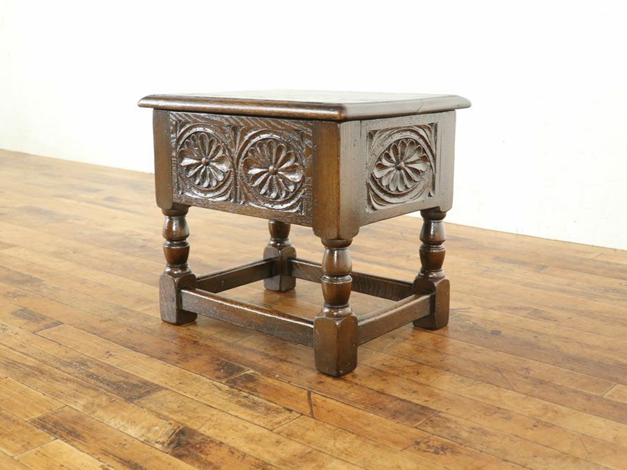 イギリスアンティーク家具ミニコファー 80167