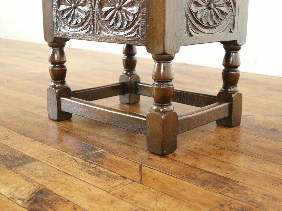 イギリスアンティーク家具ミニコファー 80167