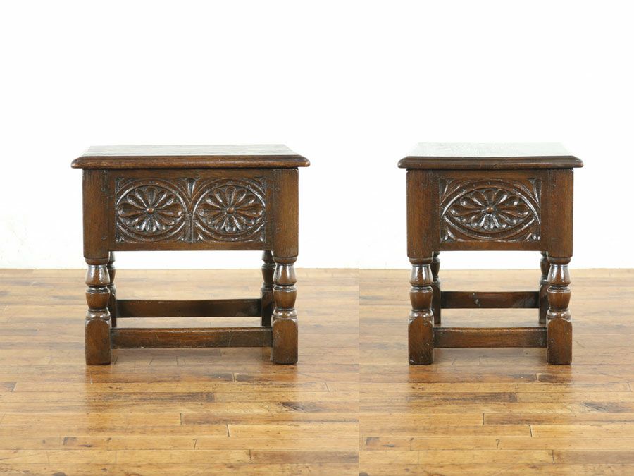 イギリスアンティーク家具ミニコファー 80167