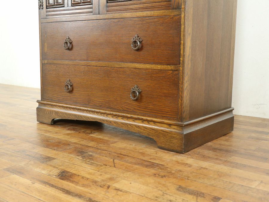 イギリスアンティーク家具キャビネット 80038b