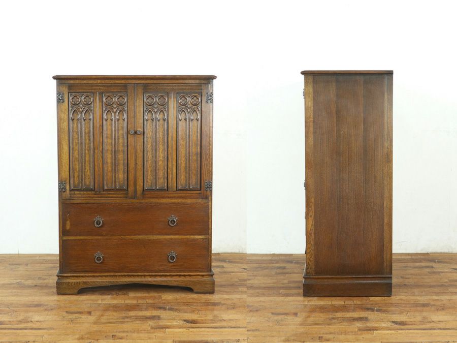 イギリスアンティーク家具キャビネット 80038b