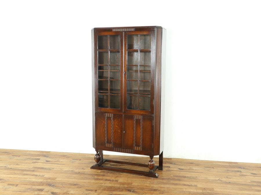 イギリスアンティーク家具ブックケース 80096