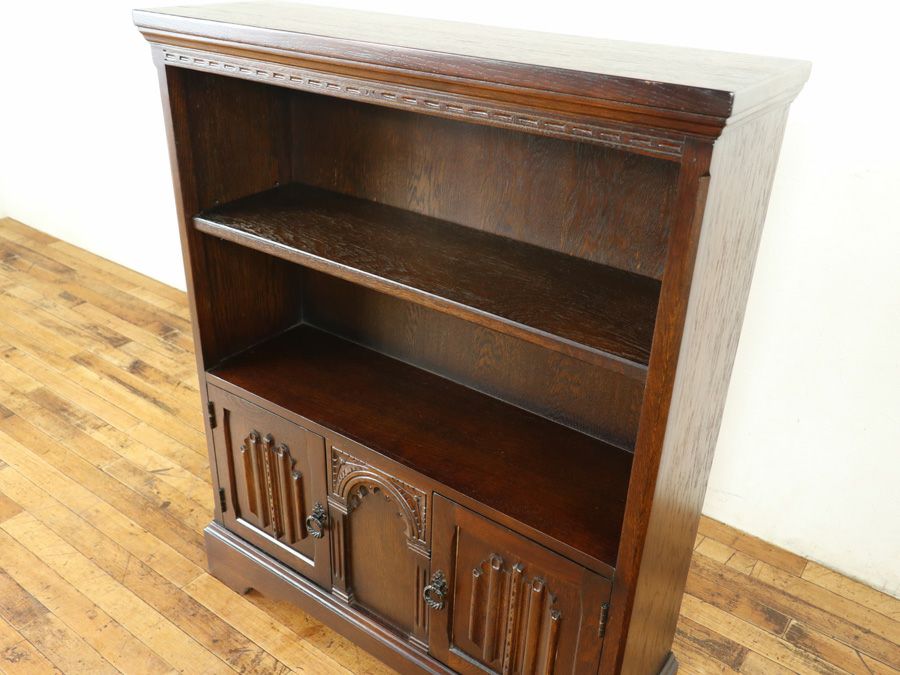 アンティークオープンブックケース 80078