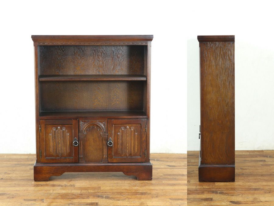 アンティークオープンブックケース 80078