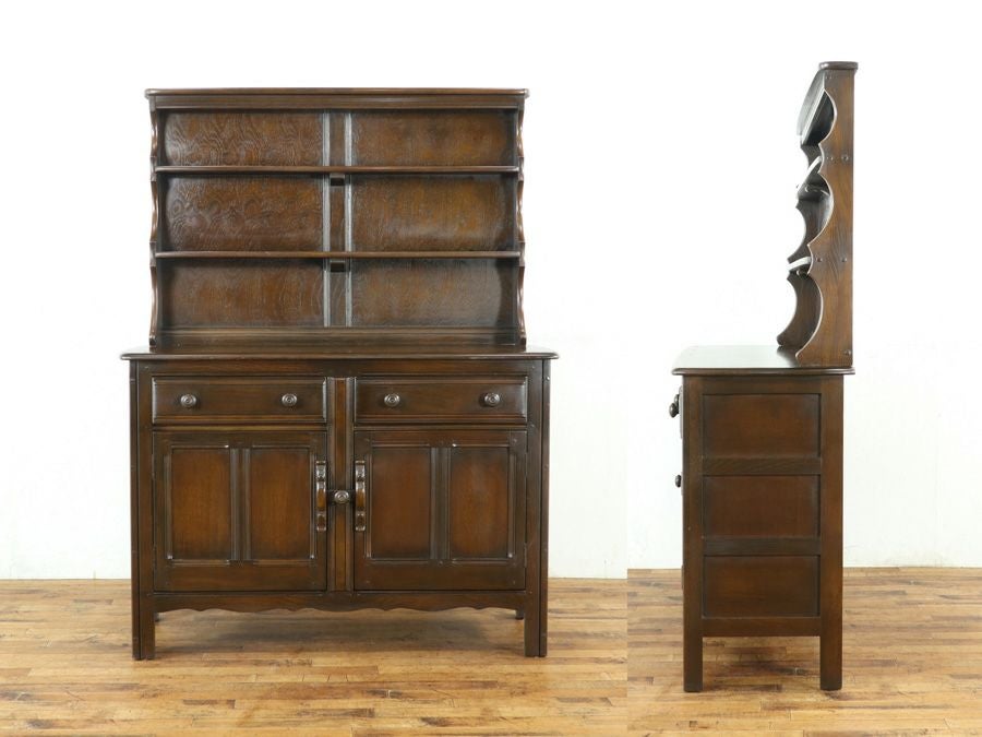 アンティークERCOL カップボード 80137