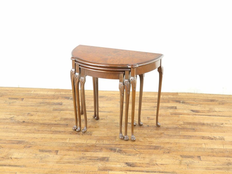 イギリスアンティーク家具ネストテーブル 80153