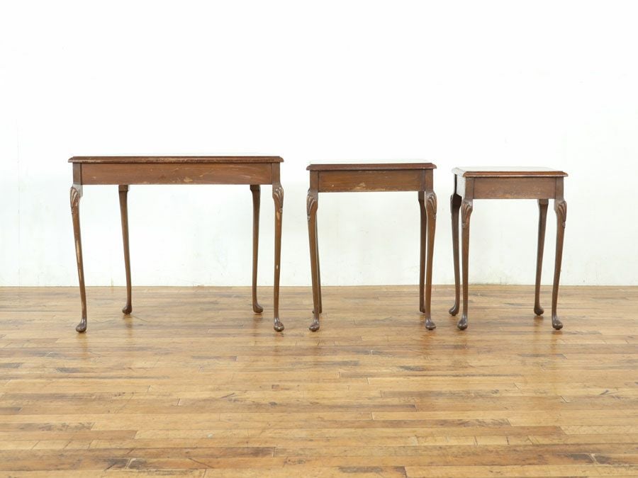イギリスアンティーク家具ネストテーブル 80153