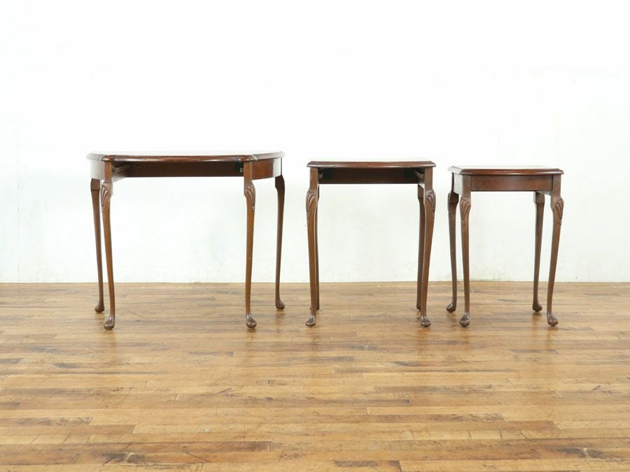 イギリスアンティーク家具ネストテーブル 80153