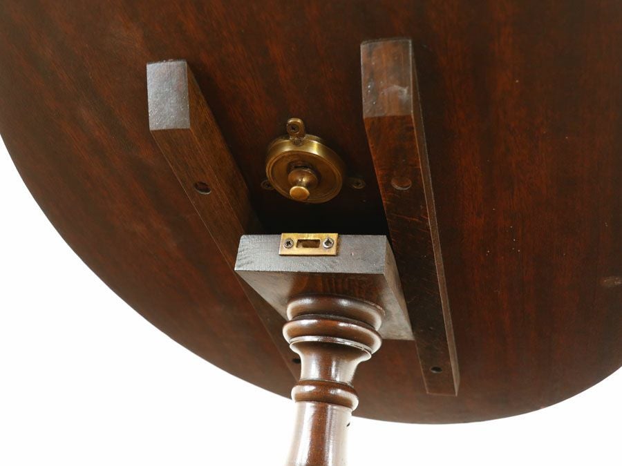 アンティーク チルトトップテーブル 80155a