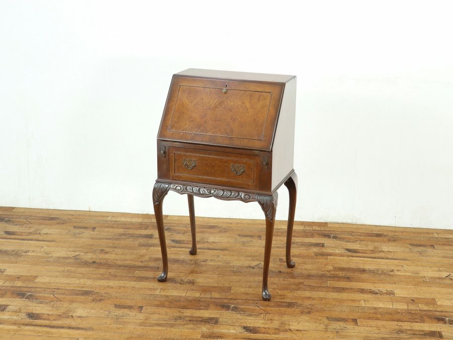 イギリスアンティーク家具ビューロー 80093