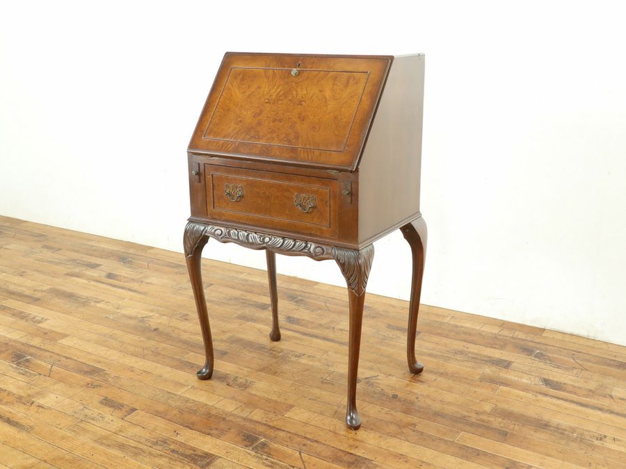 イギリスアンティーク家具ビューロー 80093