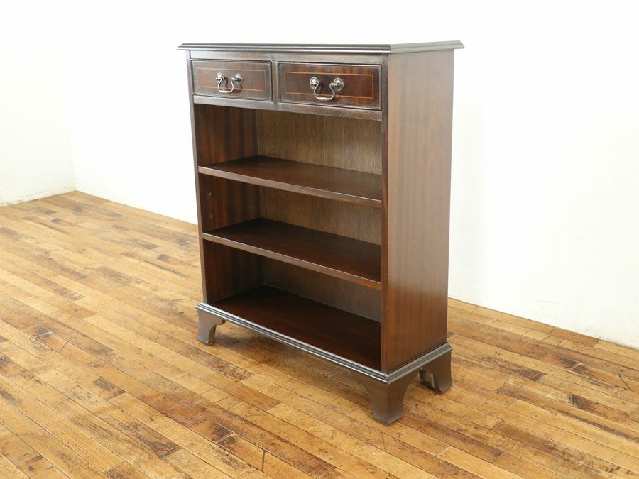 アンティーク家具オープンブックケース 80128b