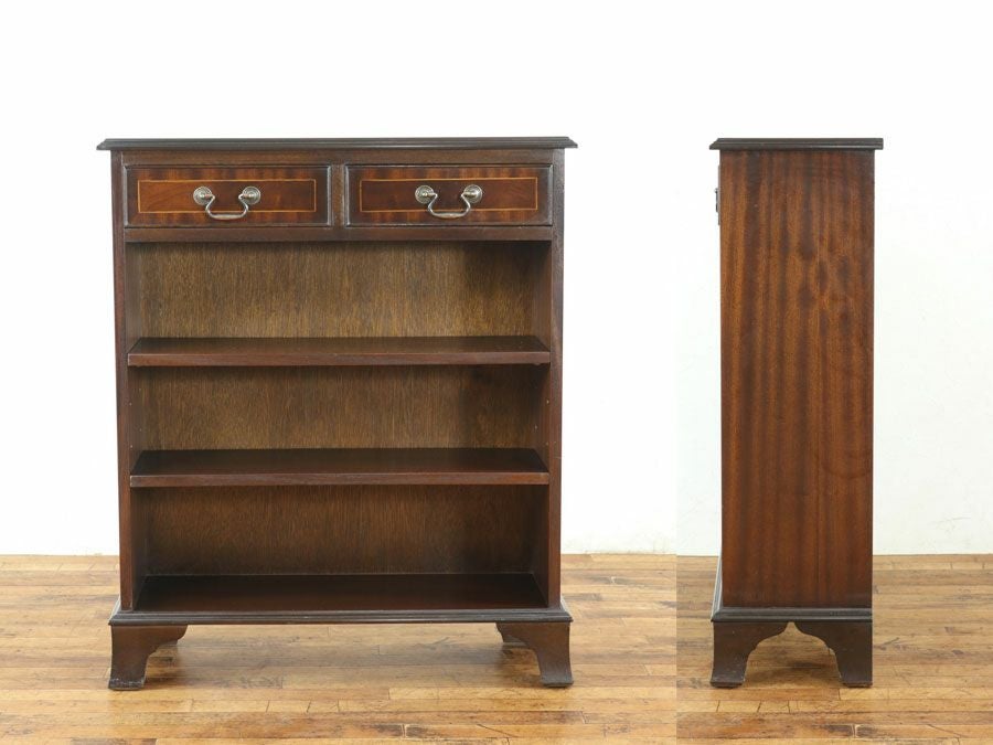 アンティーク家具オープンブックケース 80128b