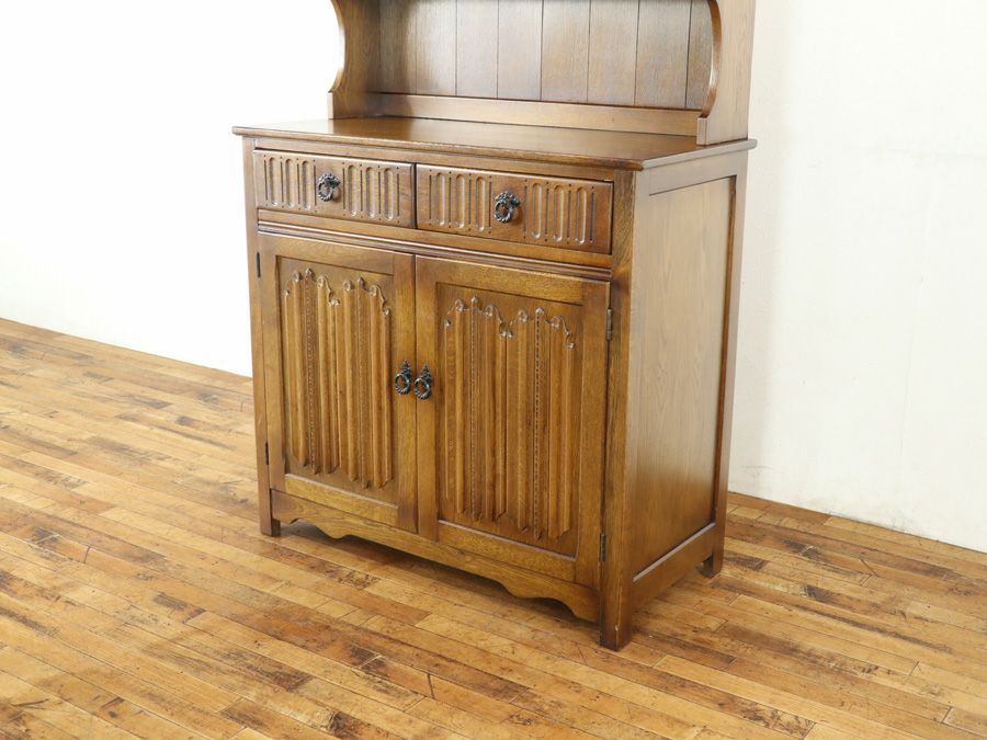 イギリスアンティーク家具カップボード 80065