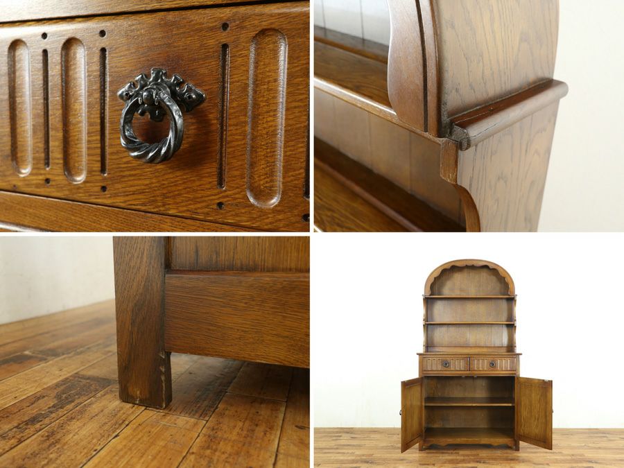 イギリスアンティーク家具カップボード 80065