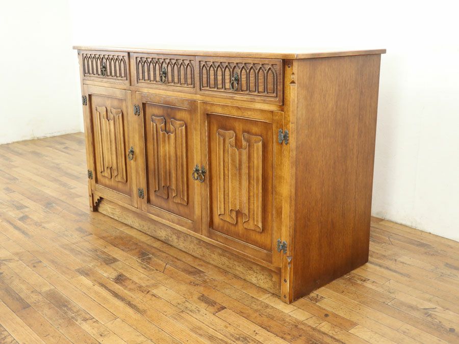 イギリスアンティーク家具サイドボード 80080