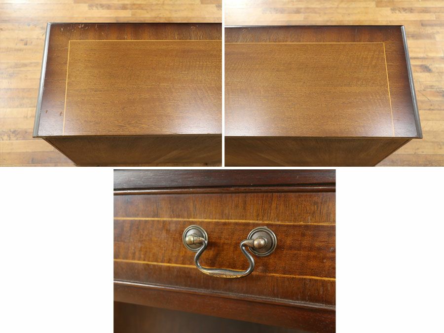 イギリスアンティークブックシェルフ 80128a