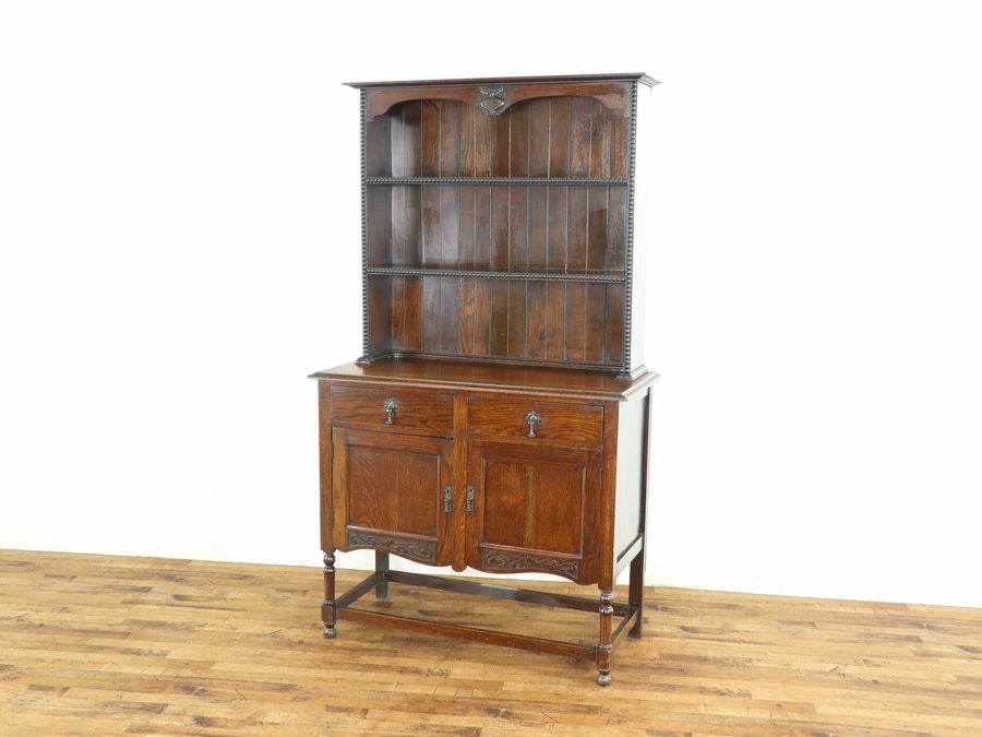 イギリスアンティーク家具カップボード 80117