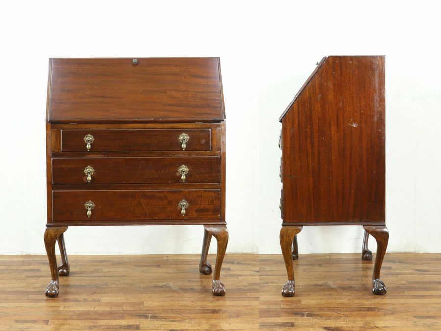 イギリスアンティーク家具ビューロー 80210