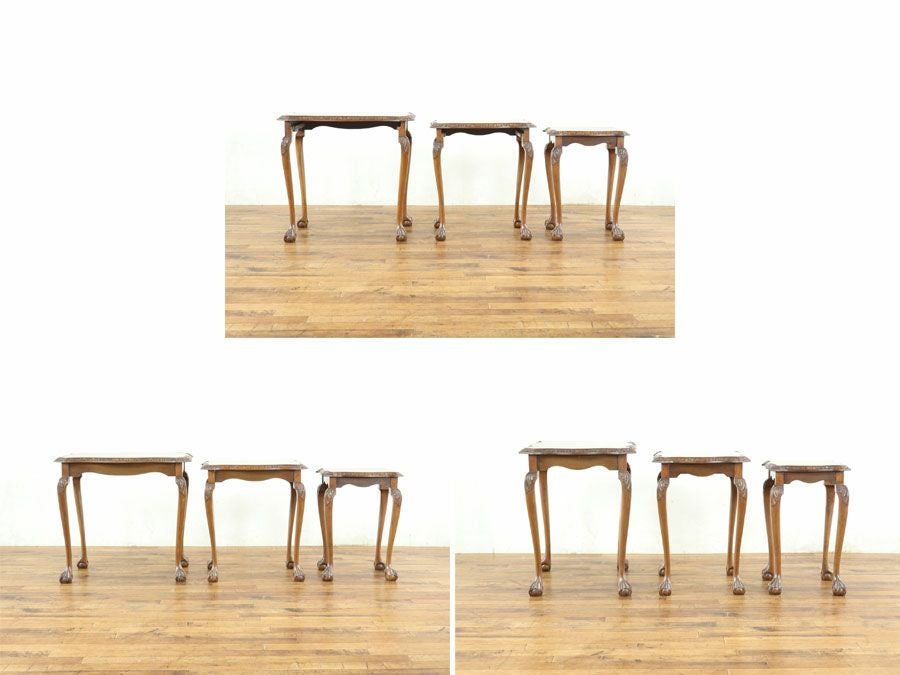 イギリスアンティーク家具ネストテーブル 80168