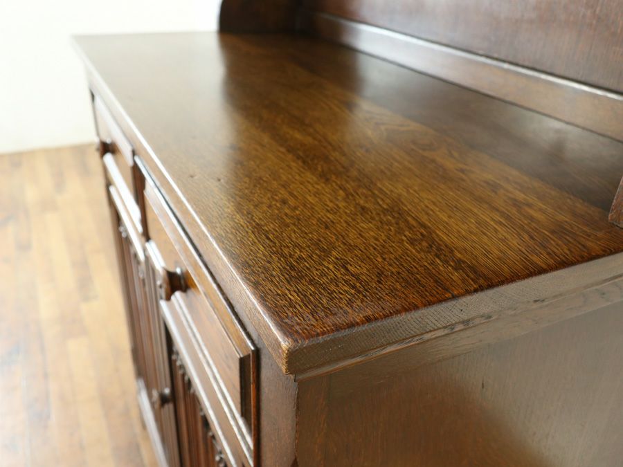 イギリスアンティーク家具カップボード 80107