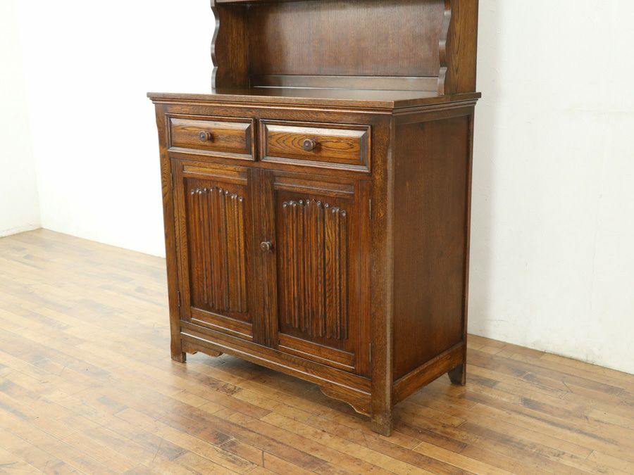 イギリスアンティーク家具カップボード 80107