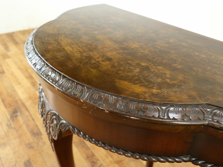 イギリスアンティーク家具ゲームテーブル 80046