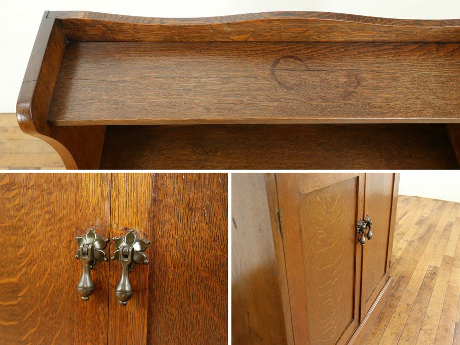 アンティーク オープンブックケース 80061