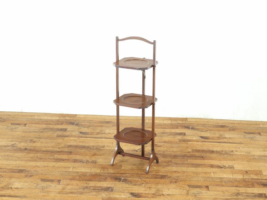 イギリスアンティーク家具ケーキスタンド 80016